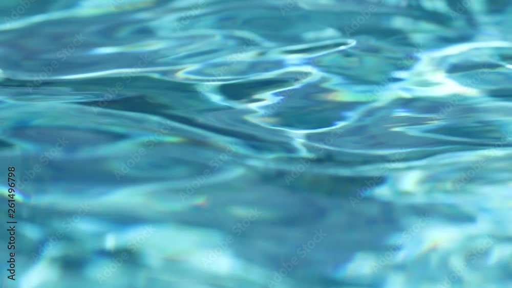 Water pool surface. Swimming pool clear water
