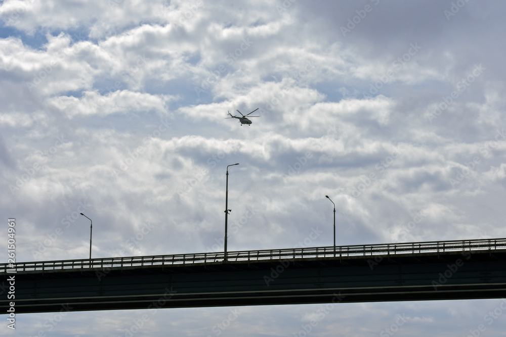 plane over the bridge plane over the bridge