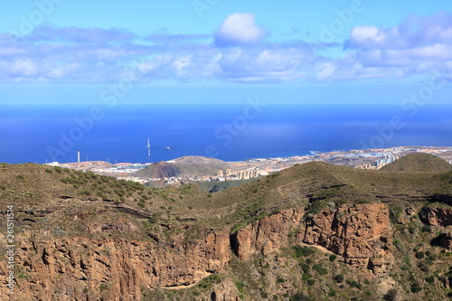 Caldera de Bandama - a place where used to be a volcanic crater in Gran Canaria