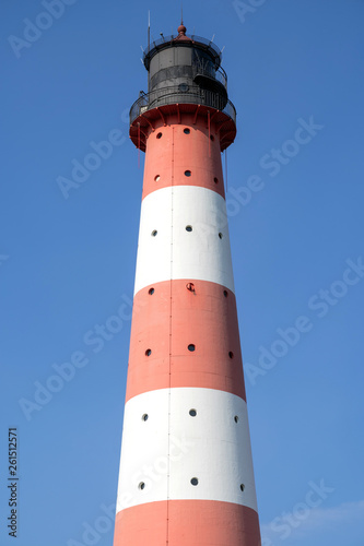 Leuchtturm Westerheversand in Schleswig-Holstein, Deutschland