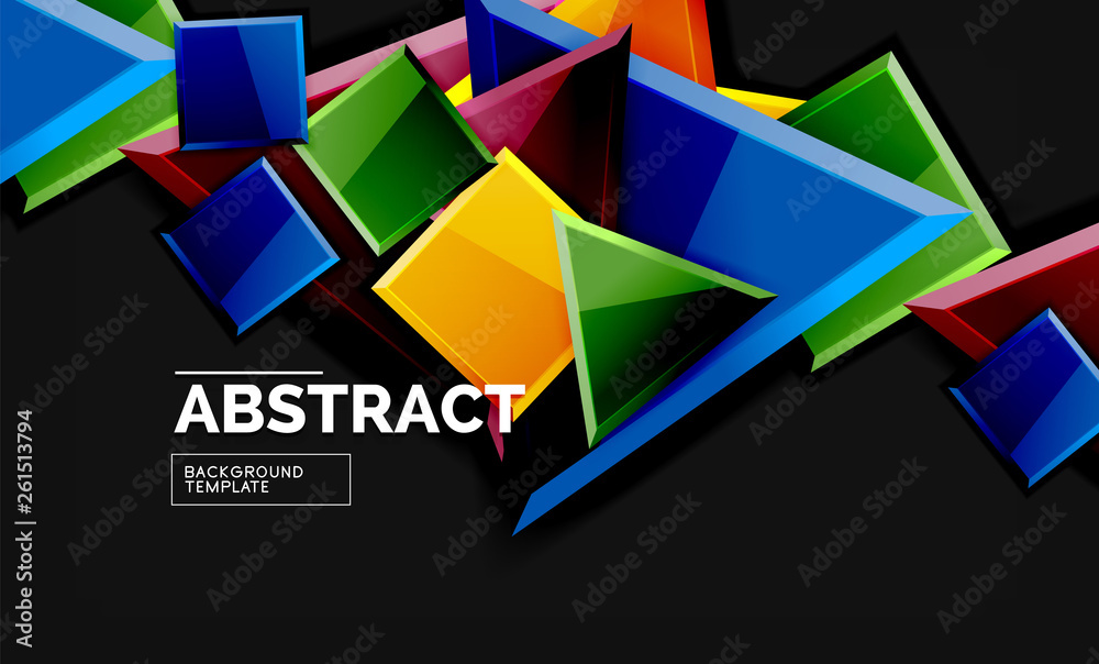 Shiny style geometric background Shiny style geometric background