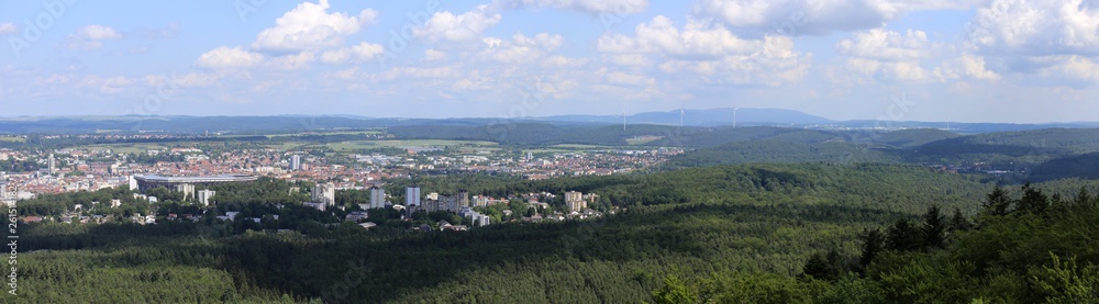 Stadtansicht von Kaiserslautern