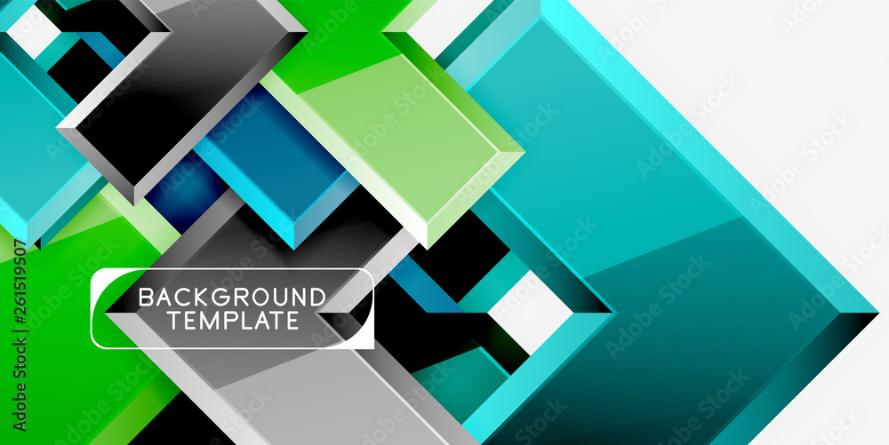 Glossy arrows geometric background Glossy arrows geometric background