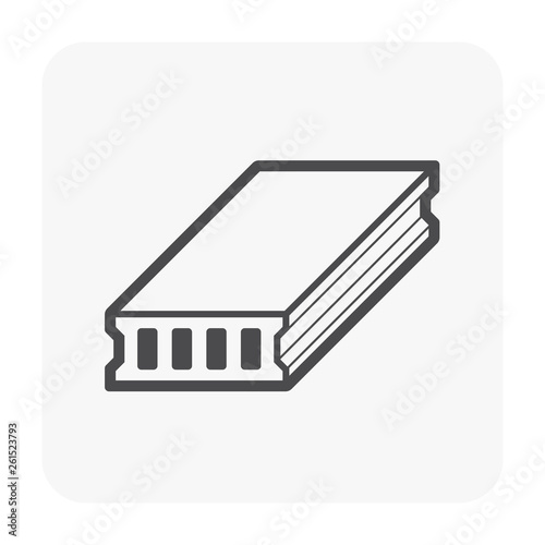 slab icon black