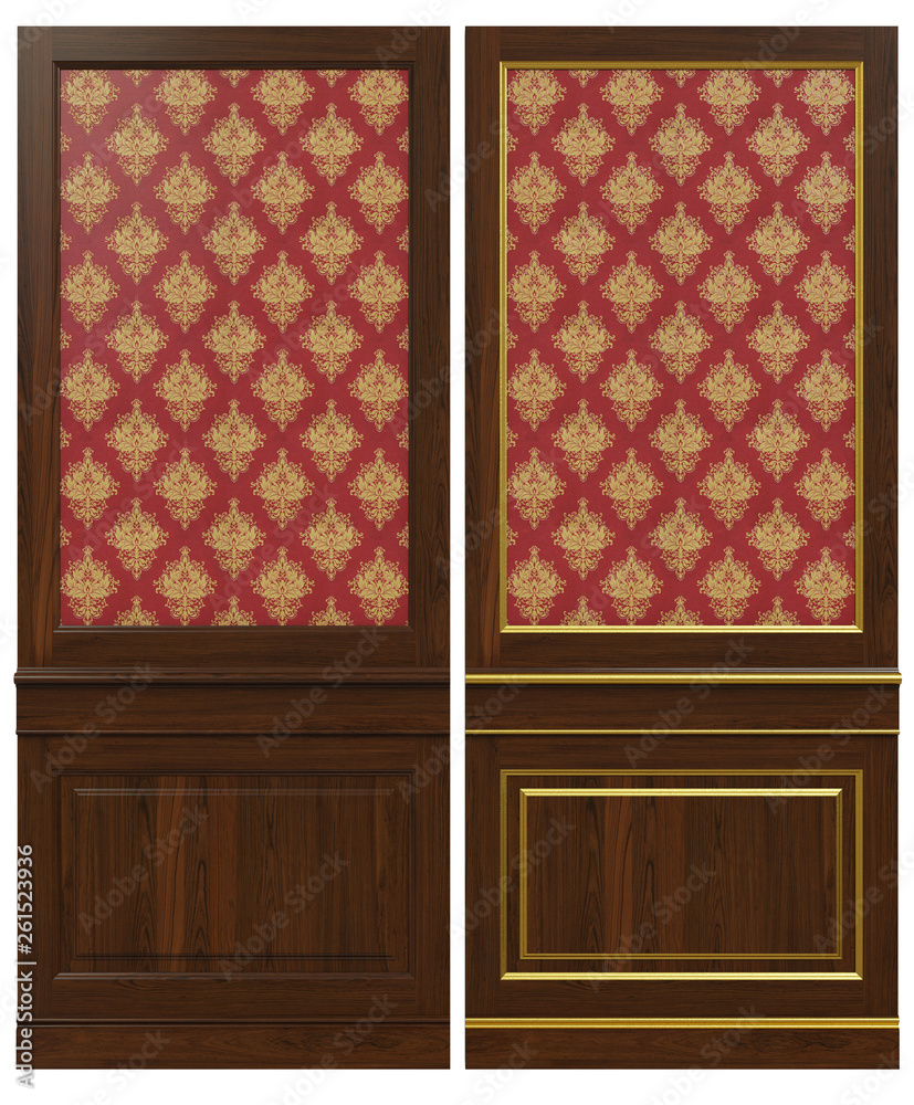 Fototapeta premium Texture of wood panels as a background.