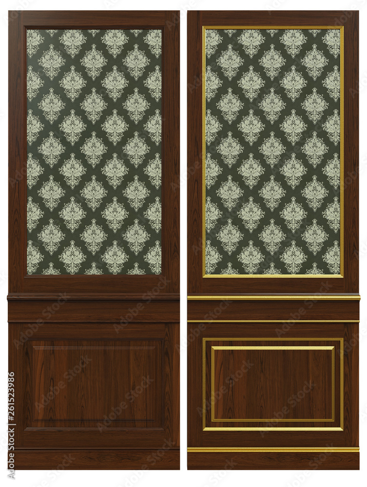 Fototapeta premium Texture of wood panels as a background.