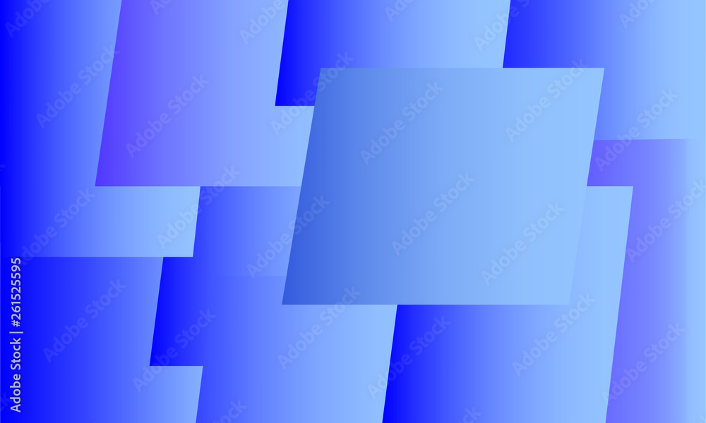 Abstract geometric blue background.