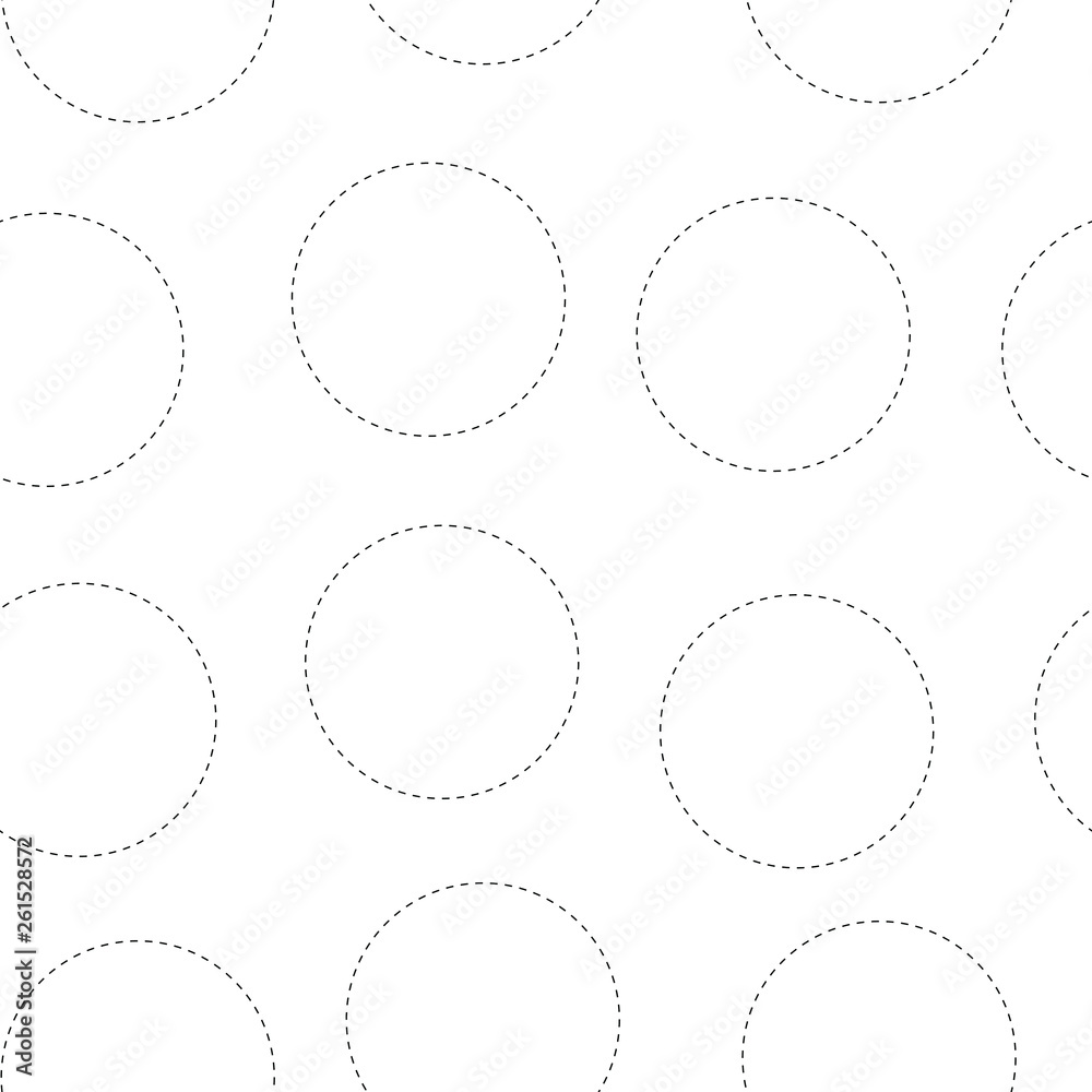 Abstract seamless pattern, circles, and dots. Vector illustration. Abstract seamless pattern, circles, and dots. Vector illustration.