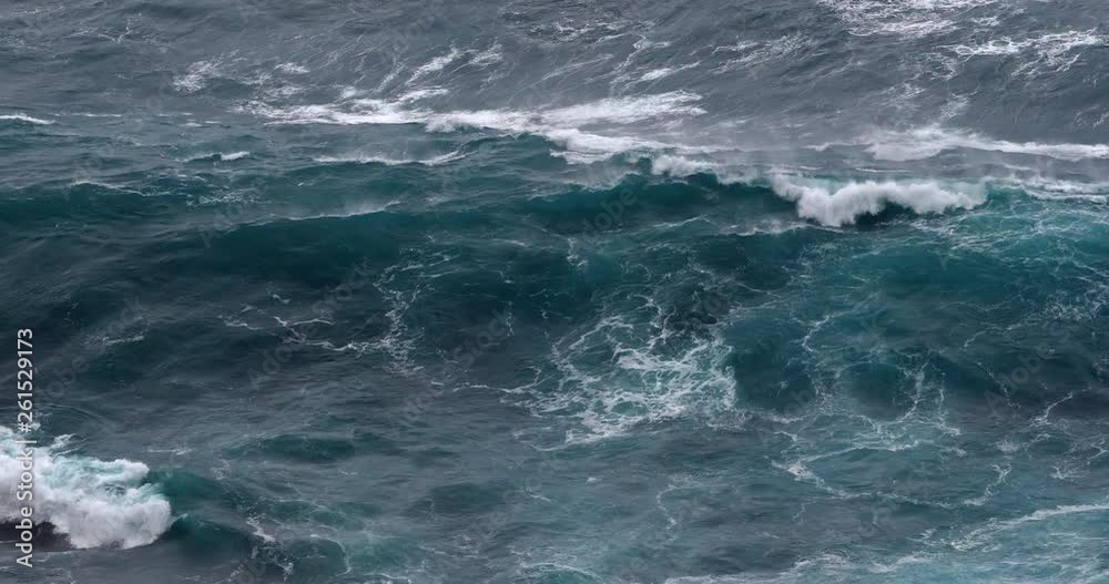 Waves in Atlantic Ocean, Porto Moniz, Madeira Island Portugal, Slow Motion 4K Waves in Atlantic Ocean, Porto Moniz, Madeira Island Portugal, Slow Motion 4K