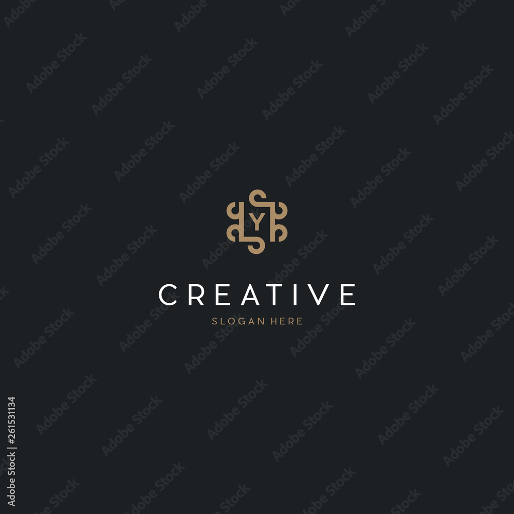 Universal creative premium letter Y initials ornate signature symbol. Graceful vector sign. Letter Y Royal Luxury Logo Design Universal creative premium letter Y initials ornate signature symbol. Graceful vector sign. Letter Y Royal Luxury Logo Design