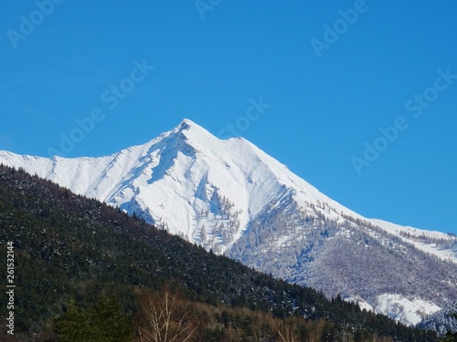 Le alpi Italiane dopo una grande nevicata