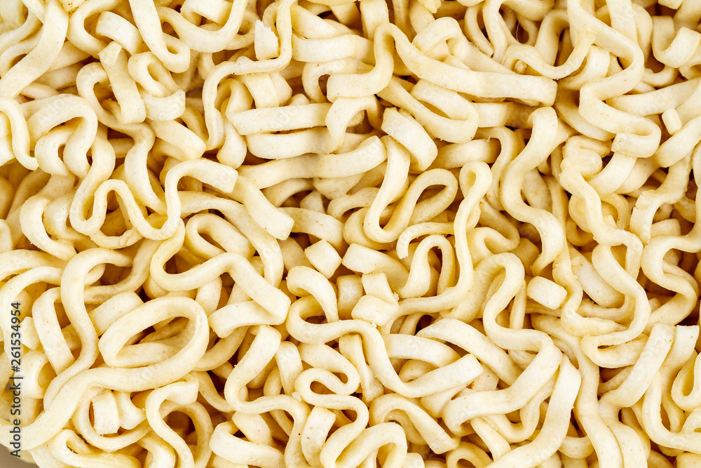 Instant ramen noodles texture. Quick noodle close up Stock Photo | Adobe  Stock