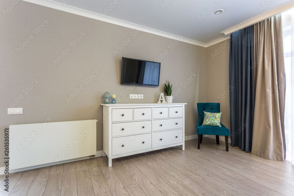 luxure hall interior loft flat apartments with chair commode and tv luxure hall interior loft flat apartments with chair commode and tv