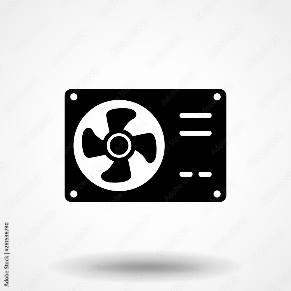 air conditioner icon vector button logo symbol concept. air conditioner icon vector button logo symbol concept.