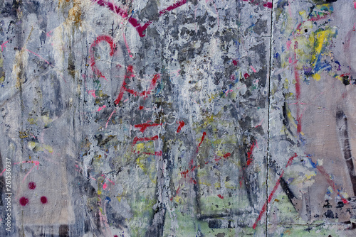 Old dirty concrete wall graffity grunge rough