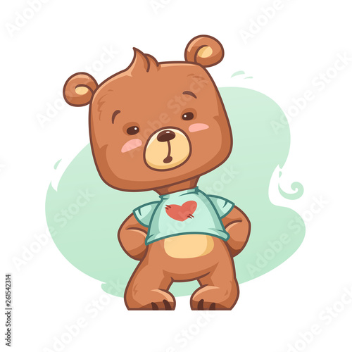Cartoon Bear Cub