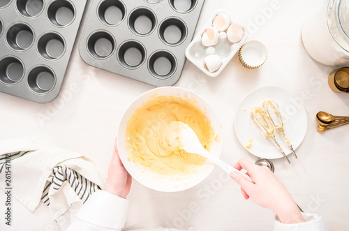 Baking cupcakes