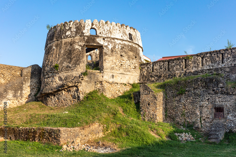The Old Fort Ngome Kongwe Stone Town in Unguja aka Zanzibar Island Tanzania East Africa