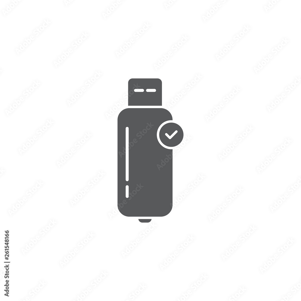 USB flash drive notification vector icon. filled flat sign for mobile concept and web design. USB connection technology simple solid icon. Symbol, logo illustration USB flash drive notification vector icon. filled flat sign for mobile concept and web design. USB connection technology simple solid icon. Symbol, logo illustration