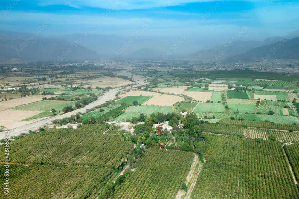 Naklejka premium landscape of Peru
