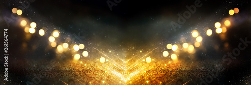 glitter vintage lights back...