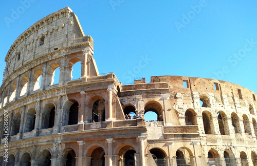 Vista del Coliseo romano