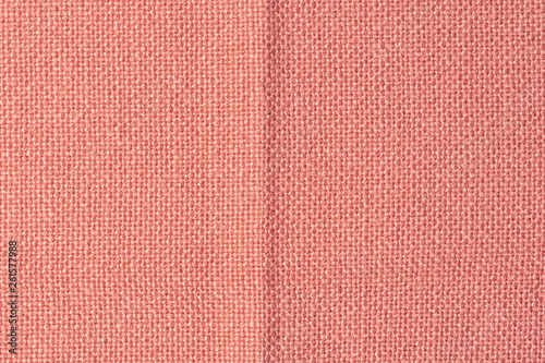 Fotografie Dark orange fabric closeup