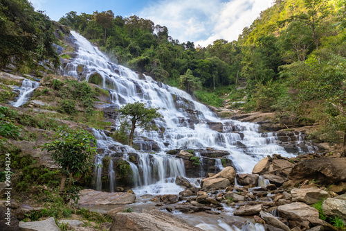 Mae Ya Waterfall  Doi Inthanon National Park  Chiang Mai  Thailand