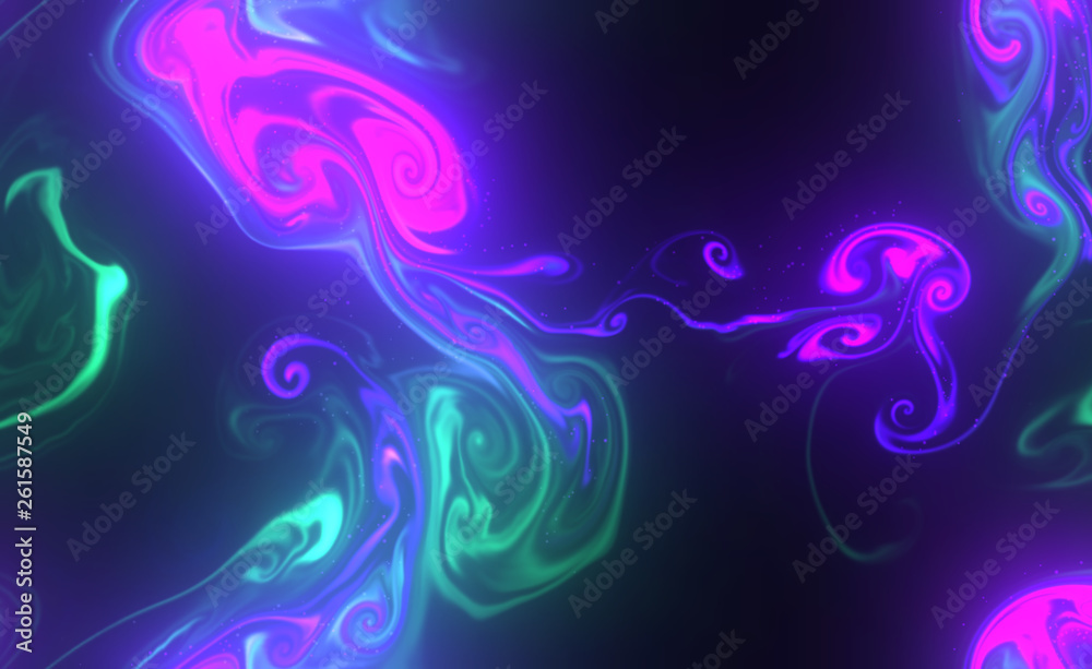 Magic space texture, pattern, looks like colorful smoke Magic space texture, pattern, looks like colorful smoke