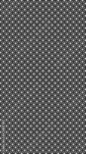 Wallpaper Mural Black and white ornate geometric pattern and abstract background Torontodigital.ca