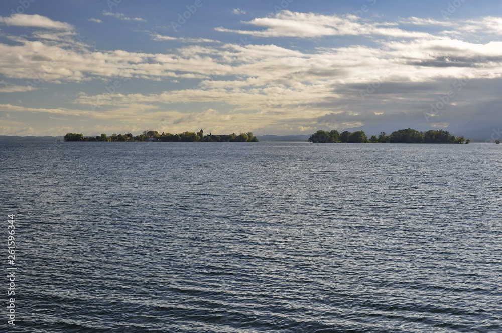 Chiemsee lake in Germany 