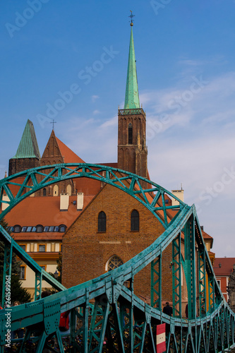 Photo of Wrocław Cathedral, Cathedral of St. John the Baptist in Wrocław Poland, Ostrów Tumski district © Nicoletta