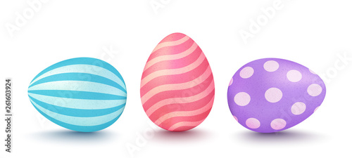 3d Easter's eggs.