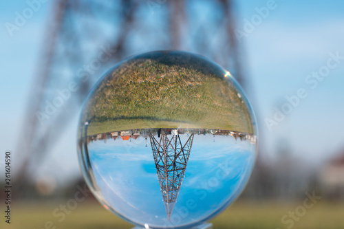 Glass Sphere Perspective Outdoors Park © Maksym
