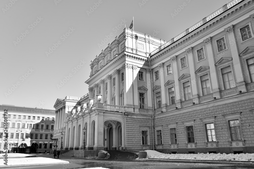 Mariinsky Palace in St.Petersburg.