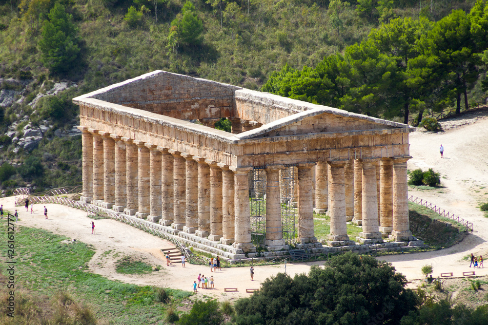 Fototapeta premium Segesta, Calatafimi, Sicilia