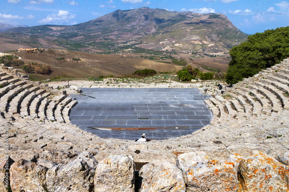 Fotografie Segesta, Calatafimi, Sicilia