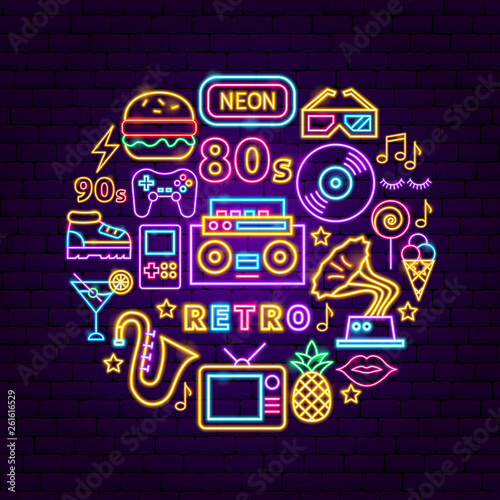 Retro Neon Concept