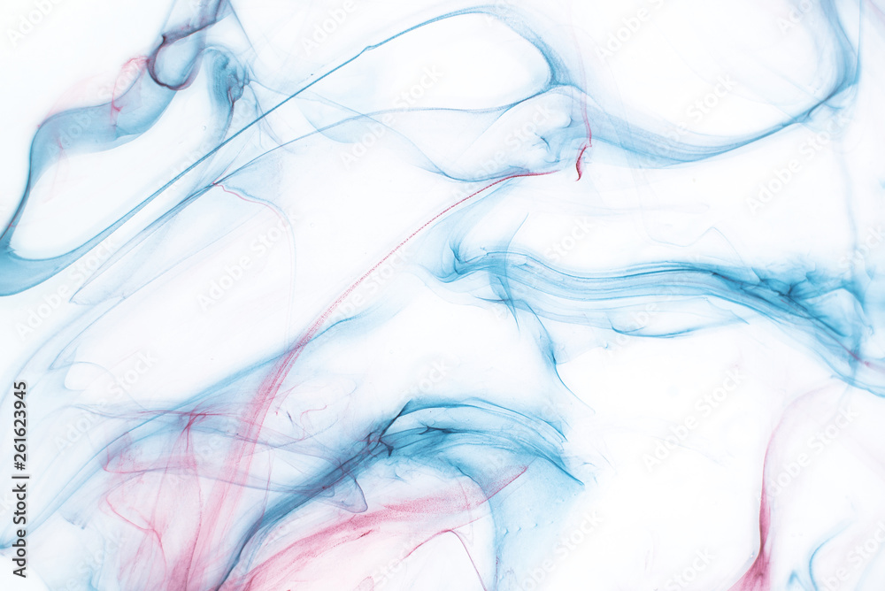 Colorful alcohol ink texture with abstract washes and paint stains on the white paper background. Colorful alcohol ink texture with abstract washes and paint stains on the white paper background.