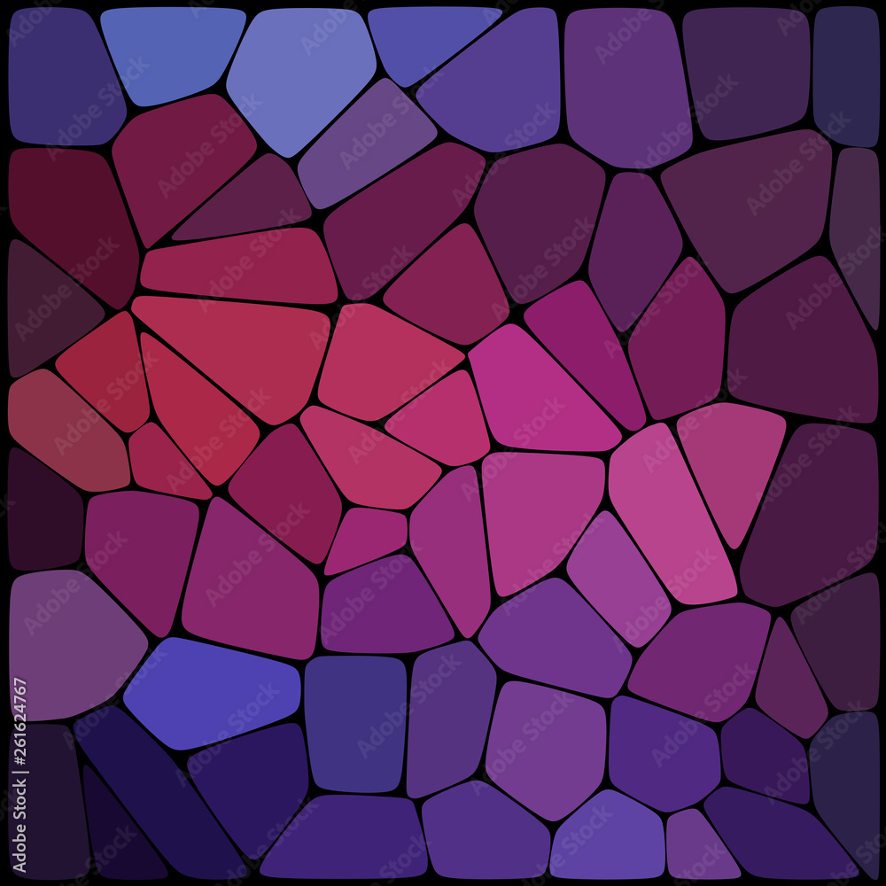 abstract background consisting of blue, purple geometrical shapes with thick black borders, vector illustration. abstract background consisting of blue, purple geometrical shapes with thick black borders, vector illustration.