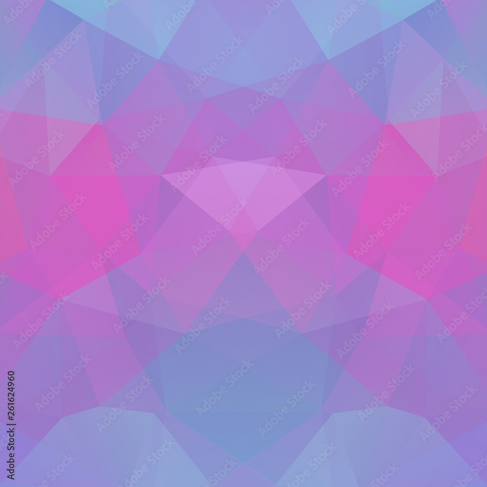Polygonal vector background. Can be used in cover design, book design, website background. Vector illustration. Pink, blue colors. Polygonal vector background. Can be used in cover design, book design, website background. Vector illustration. Pink, blue colors.