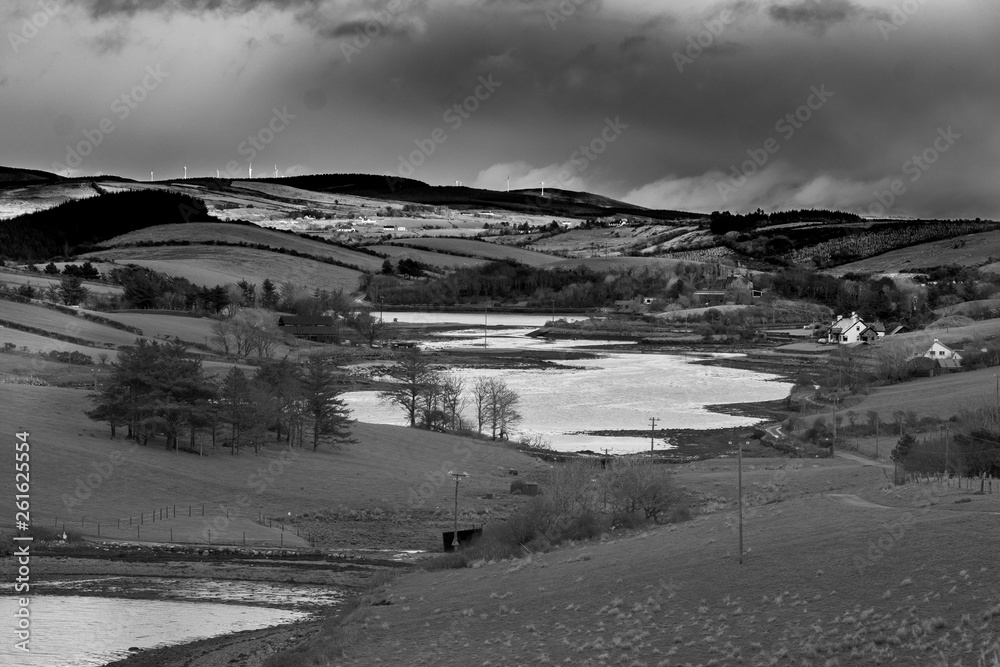 Lakes near Newport, Ireland