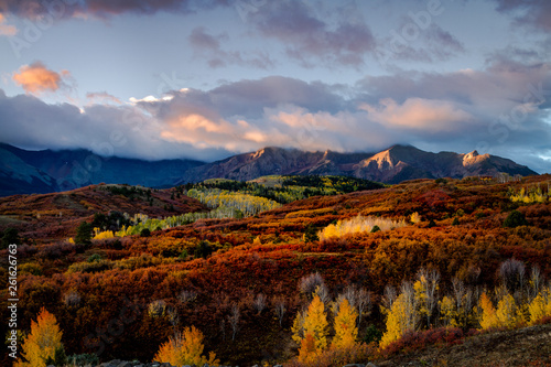Autumn Color in San Juan of Colorado near Ridgway and Telluride