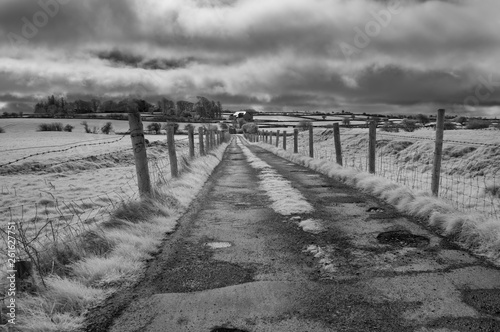 Roadway near Ross Abbey photo