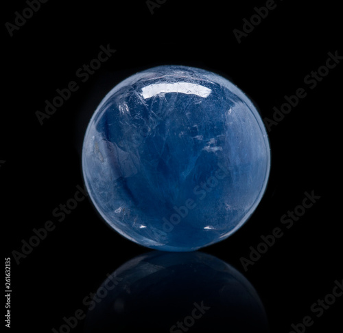 Macro mineral stone Kyanite a white background close up, Kyanite stone