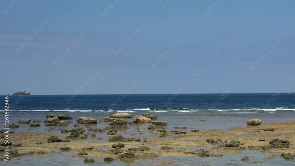Amami Oshima, Japan - April 6, 2019: Cape Kasari in Amami Oshima, Kagoshima, Japan, in the afternoon Amami Oshima, Japan - April 6, 2019: Cape Kasari in Amami Oshima, Kagoshima, Japan, in the afternoon