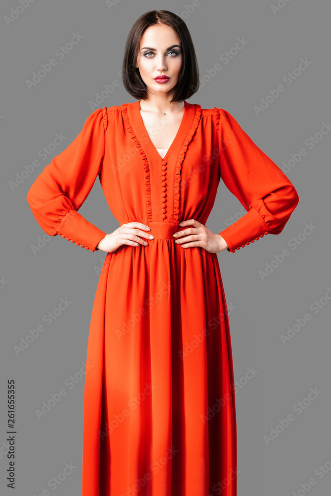 red fashion dress red fashion dress
