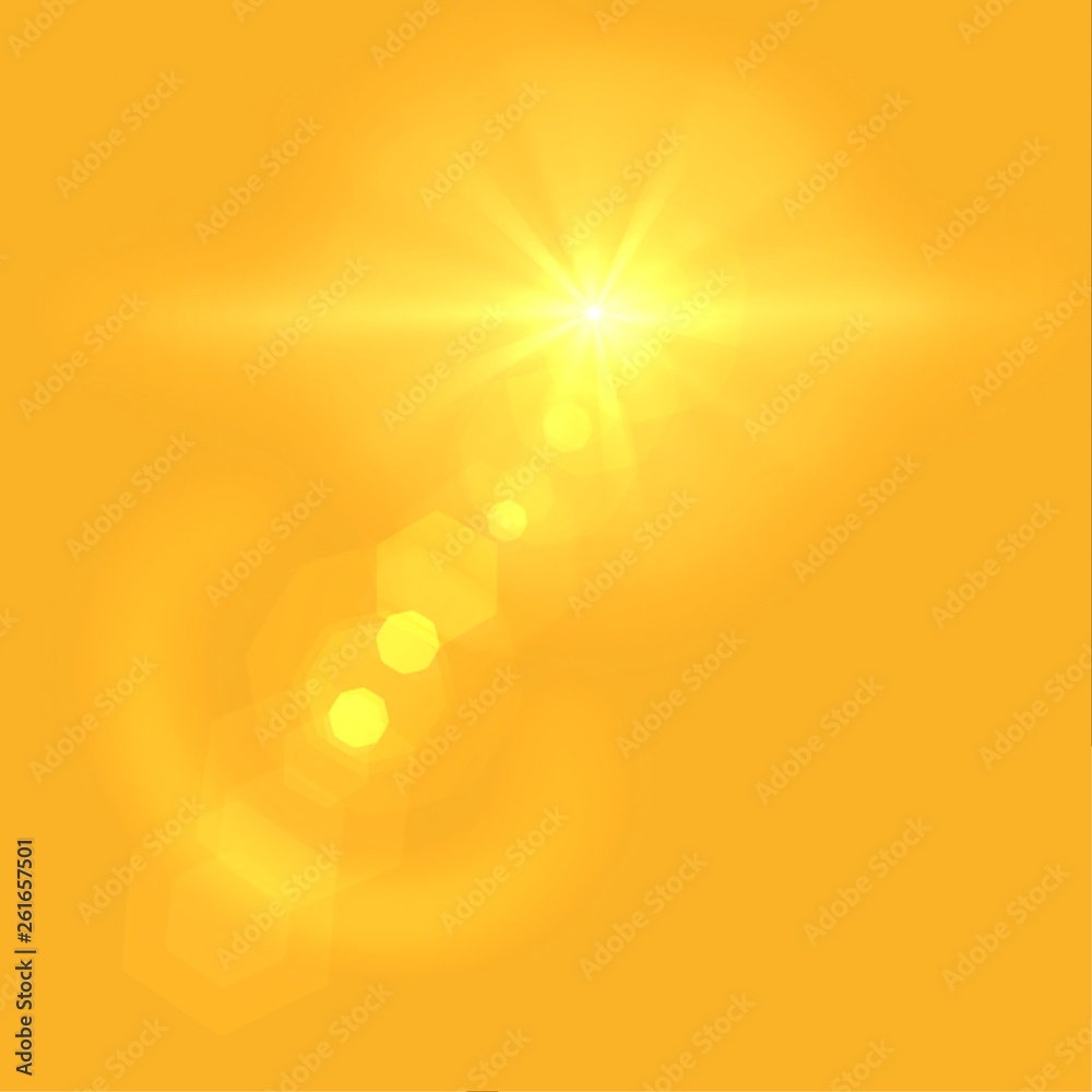 Fondo y textura de fondo amarillo con luces Stock Illustration | Adobe