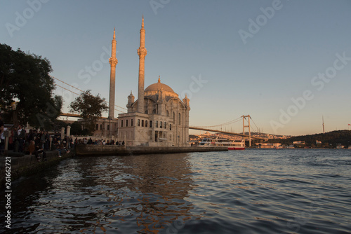 Ortakoy mosque in istanbul