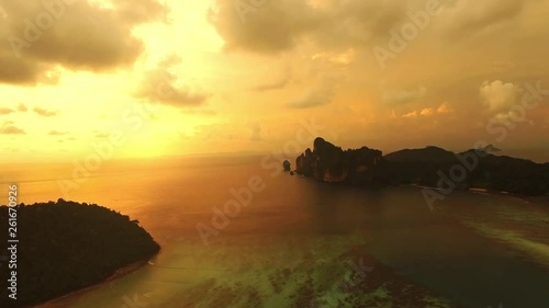 Koh Phi Phi by Drone, Thailand